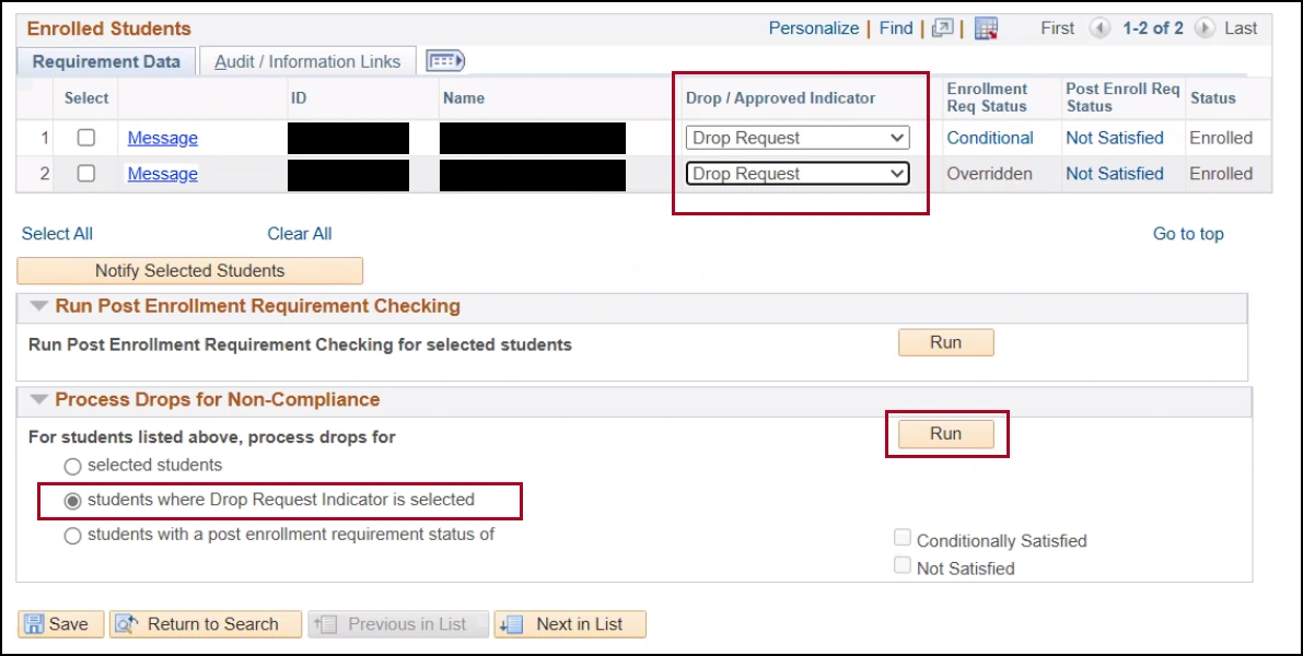 UAccess Screen Image
