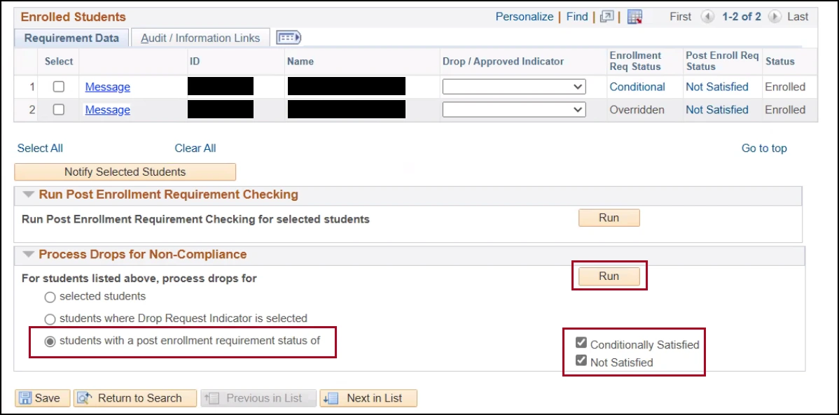 UAccess Screen Image